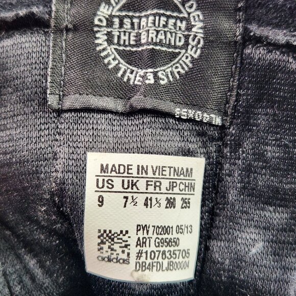 Adidas Basket Profi Hi Women's Sz 9 Black Hidden Wedge Heel Sneaker Shoe G95650 - Picture 10 of 10